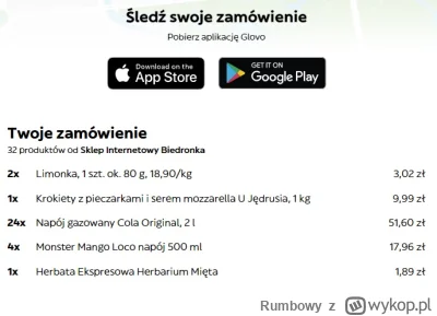 Rumbowy - Poszło. Ale to dziwne w #!$%@?. Jeszcze wczoraj kupowałem cole biedronkową ...