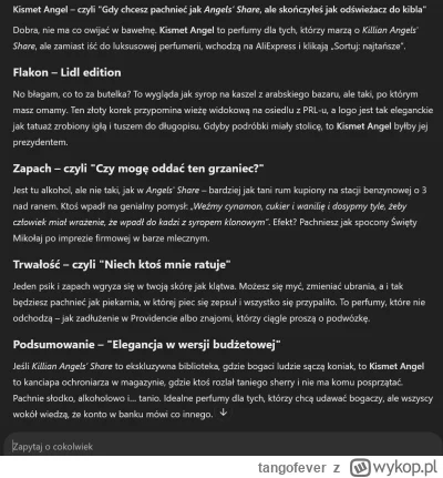 tangofever - Obiektywne recenzje arabskich perfum.
Poszukując prawdy o arabach, spyta...