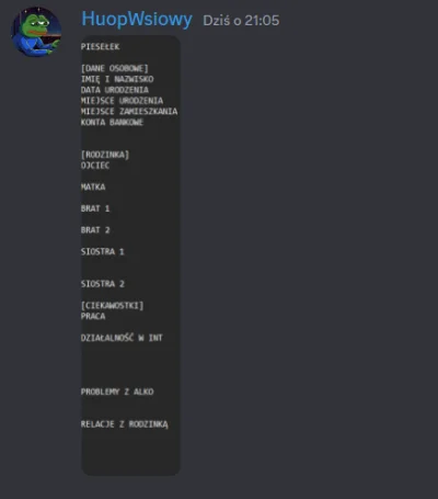 d.....k - XDDDDDDDDDDDDDDDDD
@HuopWsiowy  musisz mieć naprawdę nudne życie aby robic ...