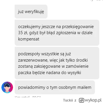 Tuckii - @MlodszyK: codziennie z nimi pisze na stronie, nie oczekuje, że po poscie na...