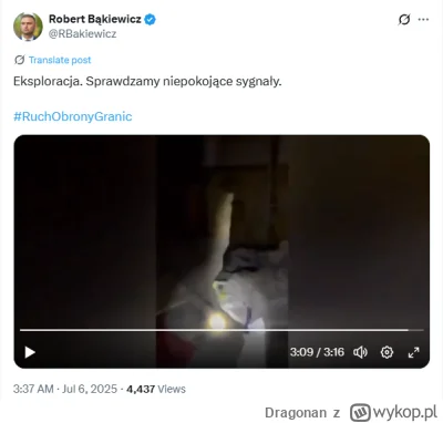 Dragonan - Exploracja odbyta. Im się wydaje, że są jakieś grupy przemytników co przer...