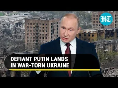 Pierdyliard - LOL, To prawda? Putin przyleciał do Mariupola? 
#wojna #rosja #ukraina