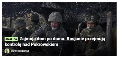 MarksMialRacje - Dziwne.
Przeglądając tylko wykop miałem wrażenie, że Ukraińcy zaraz ...