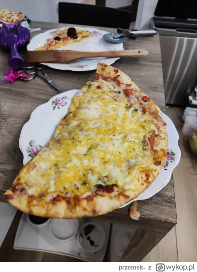 przemek- - Pizza z biedronki bogactwo skhurwhysyny część główna
#pornfood #jedzenie #...