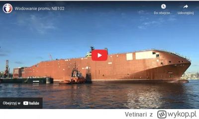 Vetinari - @Czolgowy_tank Tak dla upewnienia się - wodowanie promu, to jest ostatni e...