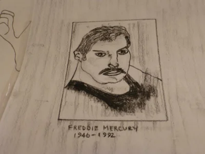 p.....t - Rysuję od 4 miesięcy. To mój pierwszy portret. Proszę o konstruktywną kryty...