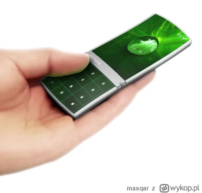 masqar - A Ja pamiętam, taki koncept Nokii z lat 2000.