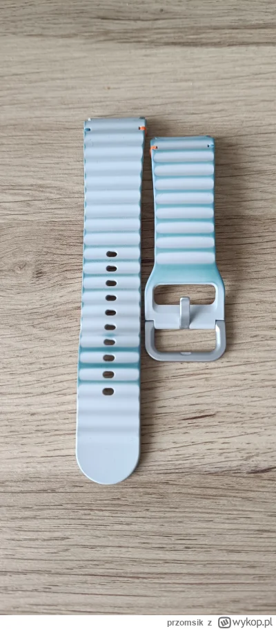 przomsik - 3 miesiące noszony i oryginalny pasek tak oto wygląda. Da się coś z tym zr...