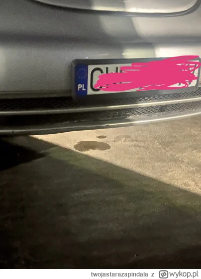 twojastarazapindala - Co to wycieka? Jest bezbarwne i tłuste. To nie olej, ani nic od...