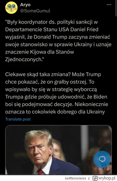 selflessness - #ukraina 


Czekam na to jak bardzo ruskie się zdziwią co do Trumpa xD...