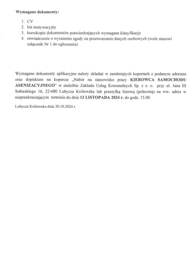 kasza332 - List motywacyjny żeby szambo wozic. Znalezienie pracy w polsce C to jakis ...