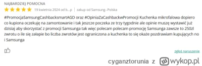 cyganztorunia - @cyganztorunia: dosłownie zawalone tym są opinie, na bank napisze co ...