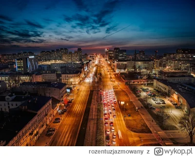 rozentuzjazmowany - Panorama najpiękniejszego miasta w Polsce - Łodzi!  #fotografia #...