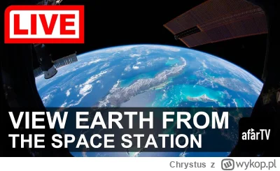 Chrystus - @Marczeslaw: Jak to nie widać jak widać, że Ziemia porusza się pod ISS.