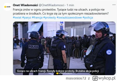 masonios72 - To już są te protesty raz na kilka lat we Francji po których będzie spok...