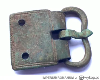 IMPERIUMROMANUM - Rzymska klamra do paska

Rzymska klamra do paska. Obiekt wykonany j...