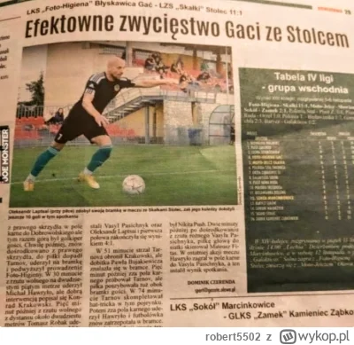 robert5502 - Chyba czas zacząć ogladac 4 ligę. Tu drzemie spory potencjał śmieszkowy ...