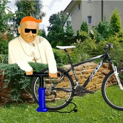 Kotouak - @Zgrywajac_twardziela: pompuj rower dla pana Jezusa