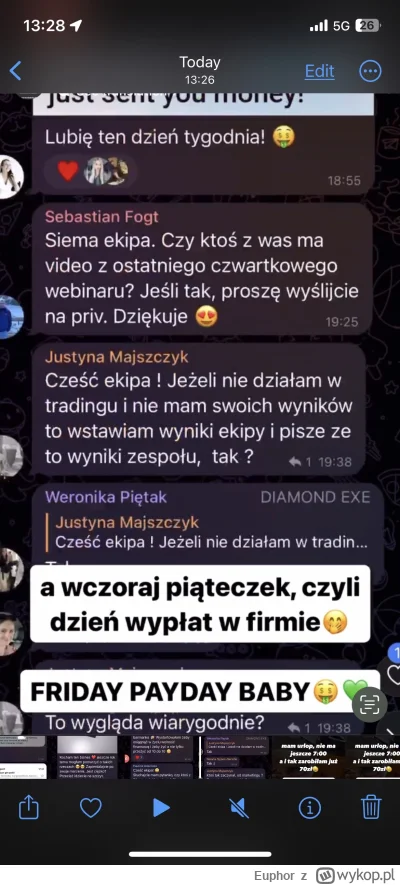 Euphor - #frajerzyzmlm

Tak w temacie tych wszystkich lasek co niby takie zarobione :...