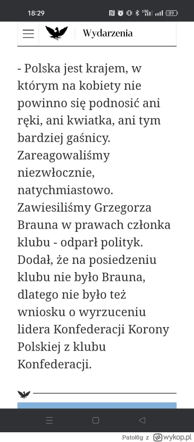 Patol0g - Wipler kukold, ostatni raz oddałem głos na konfę, czas kończyć ten cyrk ¯\(...