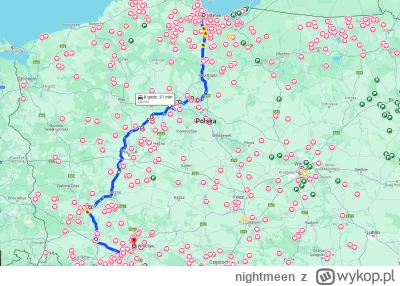 nightmeen - Normalnie trasę Gdańsk - Wrocław można przejechać samochodem w około 5:30...
