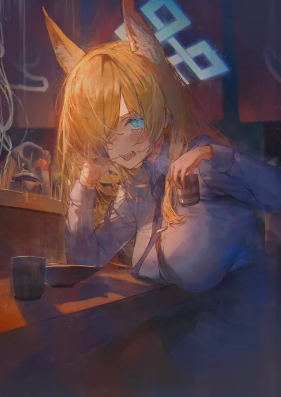 Meister431 - #randomanimeshit #bluearchive #kannaogata #anime #kemonomimi #kitsunemim...