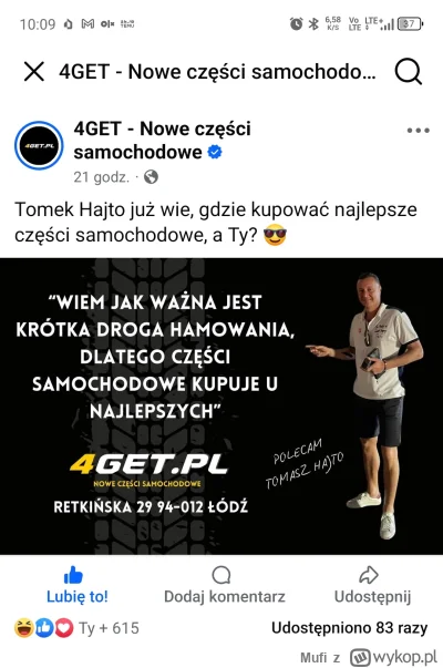 Mufi - ( ͡° ͜ʖ ͡°)
#heheszki #hajto