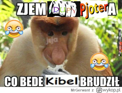 MrGerwant - Pjoter, nie spuszczaj wody po szczoniu, łojciec se w termos do roboty weź...