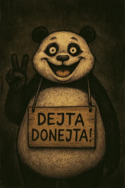 onogero - Pandzia szczęśliwa, na razie nie pójdzie do pośredniaka, będzie patolajty r...