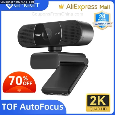n____S - ❗ EMEET C960 2K Web Camera Autofocus Microphone
〽️ Cena: 24.37 USD
➡️ Sklep:...