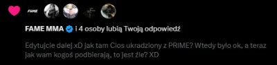 marv0oo - Jak Jóźwiak i oficjalny profil FAME mi likują taki komentarz, to znaczy, że...