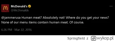 Springfield - of course ( ͡° ͜ʖ ͡°), smacznego drwala
#mcdonalds #przegryw