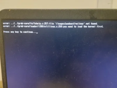 _gabriel - Mam problem, próbuje odpalić przez BIOS bootowalnego pendrive z ISO Fedory...