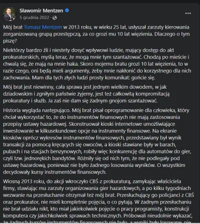 wolny_kot - @malomaligno: grudzień 2022 - mentzen mówi, że nie da się szantażować.
Li...