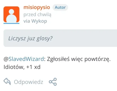 misiopysio - @SlavedWizard: