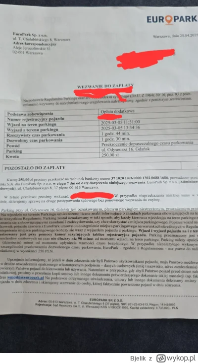 Bjelik - Płacić czy nie ? ( ͡° ʖ̯ ͡°) 250zł za przekroczenie czasu o 14 minut to niez...