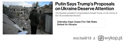 michal818 - No kto by się spodziewał. "Plan pokojowy" który bierze pod uwagę tylko in...