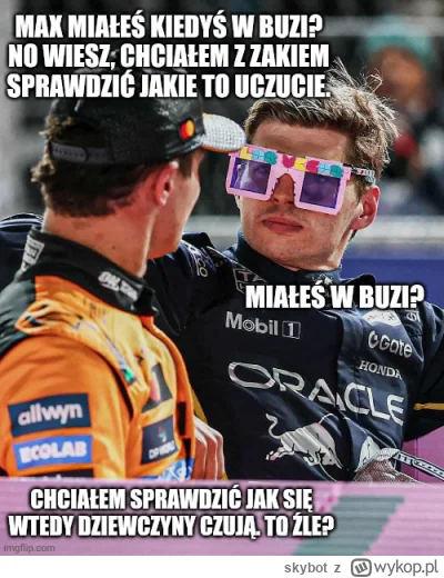 skybot - I jeszcze DSQ. Podwójna kompromitacja c*Ela (⌐ ͡■ ͜ʖ ͡■)
#f1
