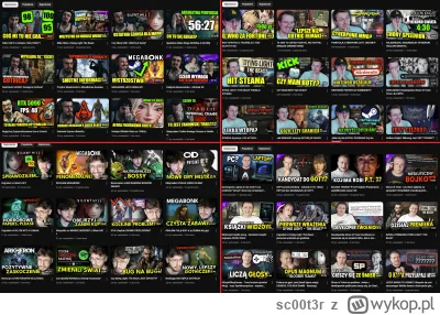 sc00t3r - uwielbiam, kiedy nagrywają dokładnie to samo, tylko wrzucają z minimalnymi ...