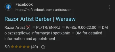 uncles - @kantek007 trochę jak to. Barber, to już przeżytek, teraz będą Razor Artist ...