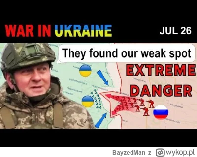 BayzedMan - >Kiedy Rosjanie przeprowadzają swoją ofensywę - zajmują kilka kilometrów ...