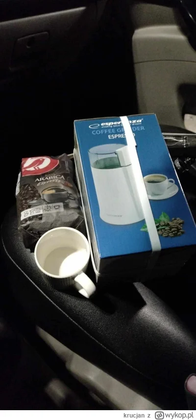 krucjan - Chłop se kupił młynek i kawę i będzie pił espresso. Warto kupić jakiś tani ...