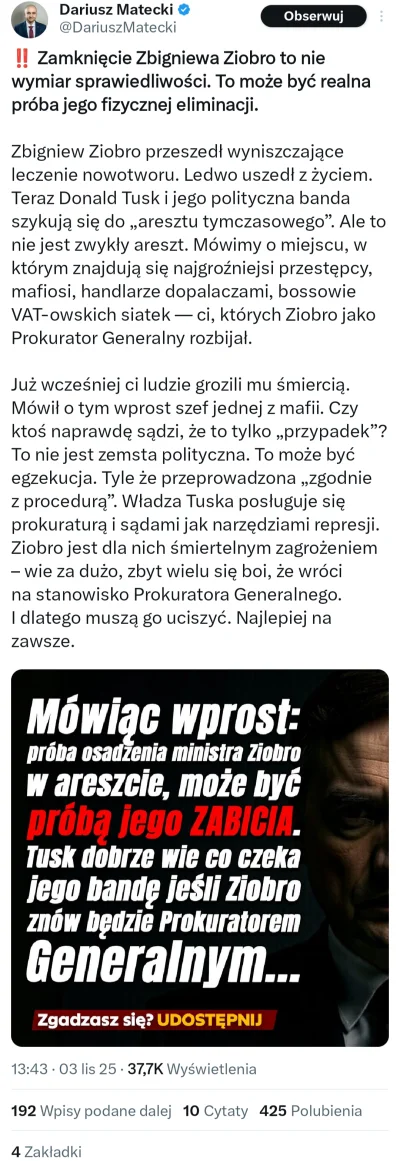 Turin89 - No proszę, taki chory, a na Węgry ma siłę jeździć.
Ciekawe te objawy, które...