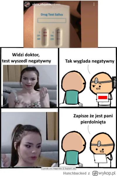 Hunchbacked - Przypomniała mi sie drama jak tosia świecił sobie latarką po oczach żeb...