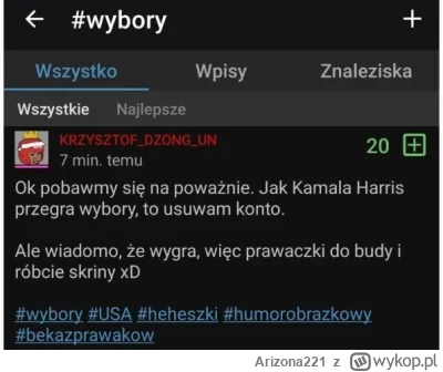 Arizona221 - #bekazlewactwa #polityka #4konserwy
No i ponownie, wystarczy jakikolwiek...