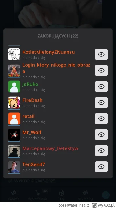 obserwator_nsa - Lista wstydu