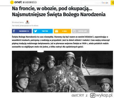 datCRY - Dziwne, że der Onet nie podłapał