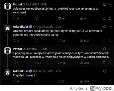 AntyKuc - Areczek mógł po prostu zamknąć grifterski ryjek, ale trzeba było ruszyć na ...