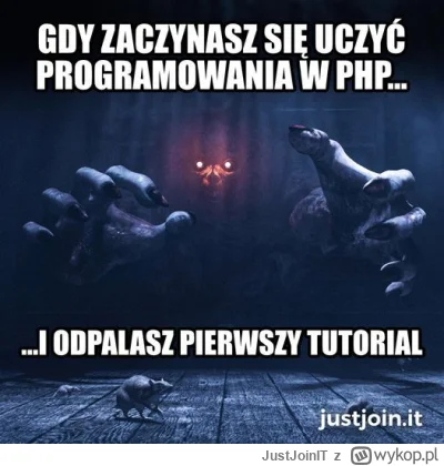 JustJoinIT - Początki bywają trudne, ale "kto się w PHP-ie połapie", może liczyć na d...