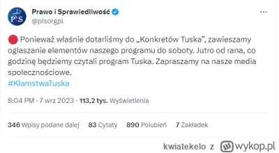 kwiatekelo - Jutro będzie ciekawie! Już się nie mogę doczekać. 
PiS ograł platformę h...